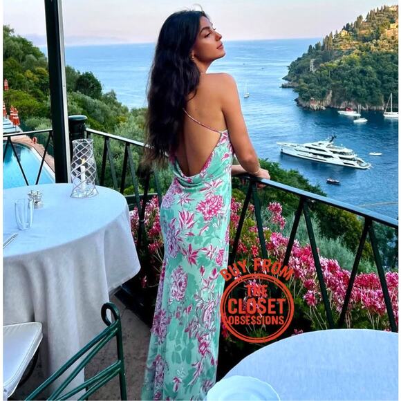 ZARA BLOGGER FAVE!!! Flowy Midi Dress NWT - Picture 2 of 16